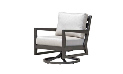 Lucia swivel rocker in cast ash