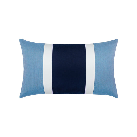 Elaine Smith Nevis Ocean Outdoor Pillow 12" x 20"