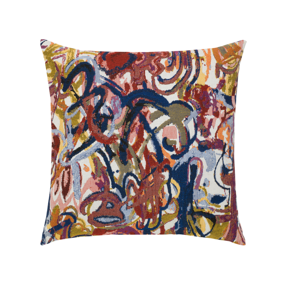 Elaine Smith Graffiti Pillow