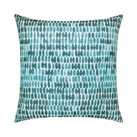 Elaine Smith Thumbprint Aruba* Outdoor Pillow 22" x 22"