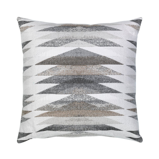 Elaine Smith Symmetry Grigio Outdoor Pillow 22" x 22"