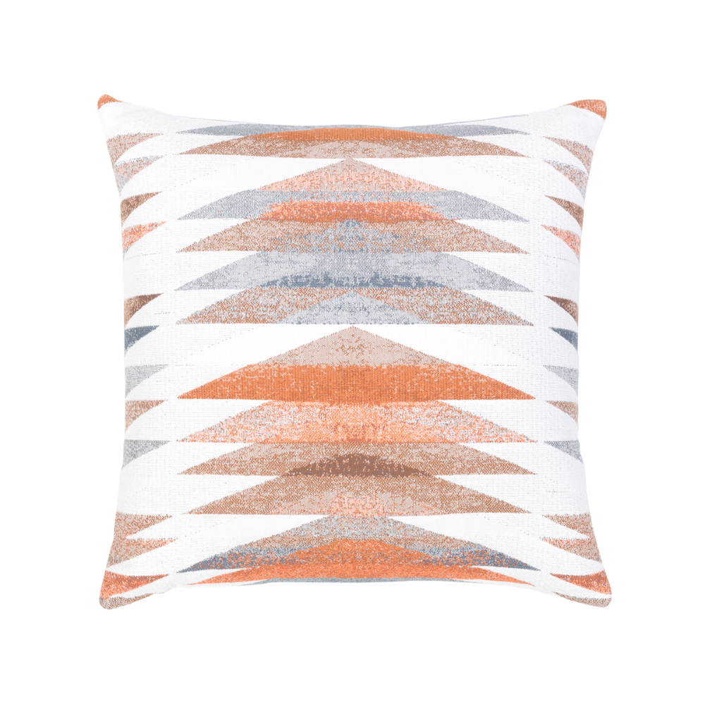 Elaine Smith 20" x 20" Symmetry Sunset Sunbrella Outdoor Pillow