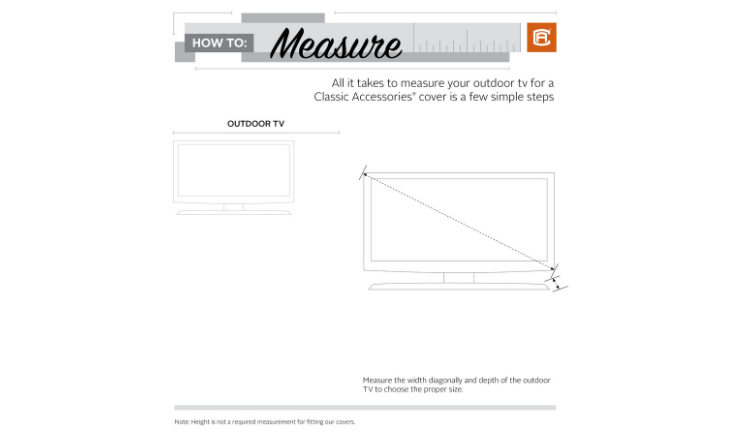 Outdoor TV Cover