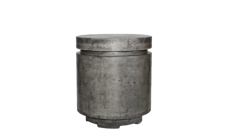 Prism Ebony Moderno 1 Concrete Fire Bowl