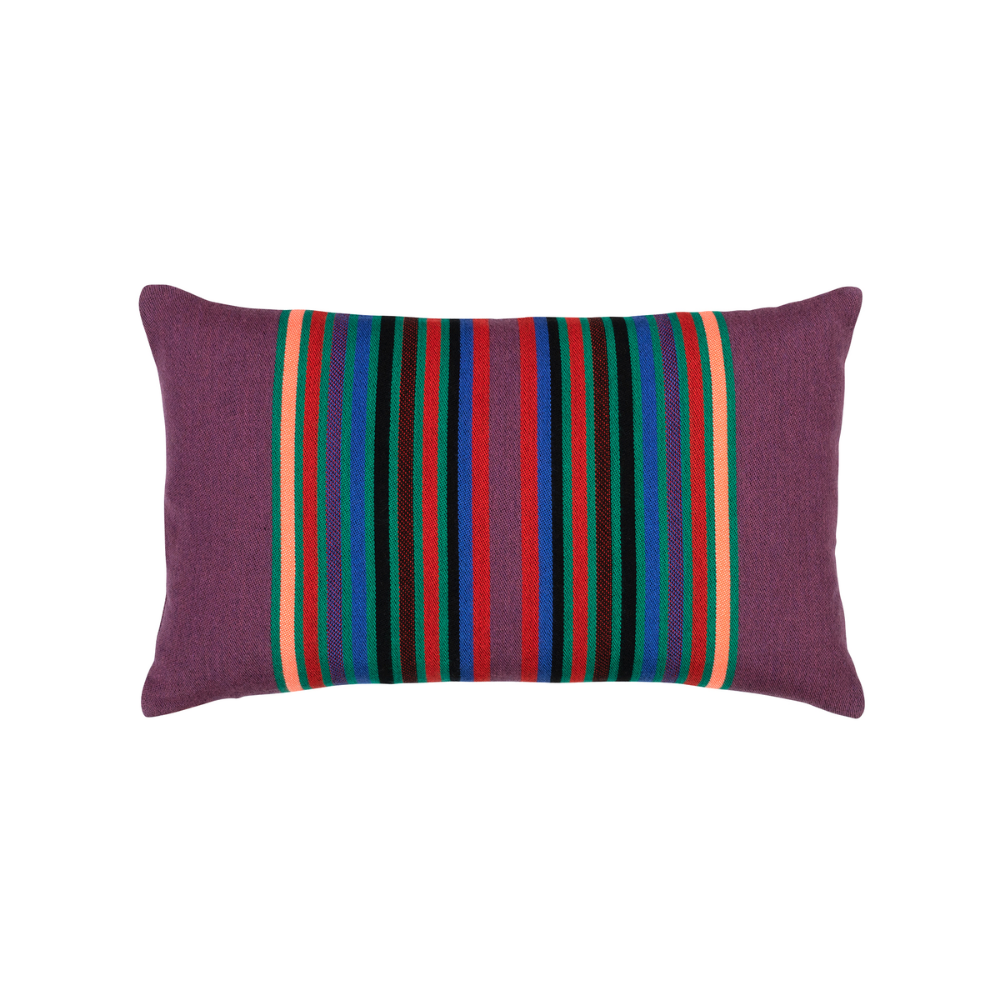 Elaine Smith Outdoor Serape Jewel Lumbar
