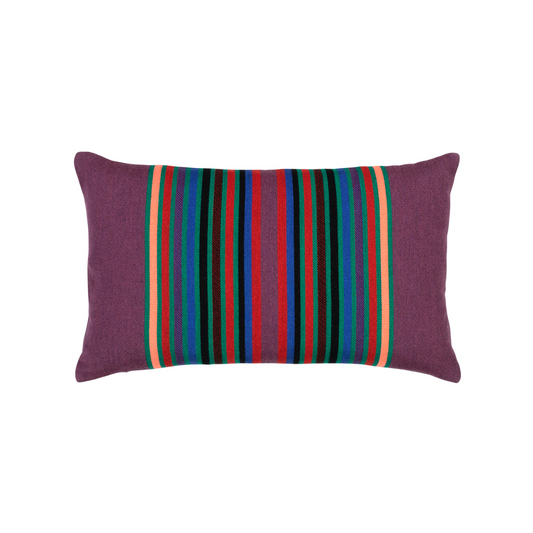 Elaine Smith Outdoor Serape Jewel Lumbar