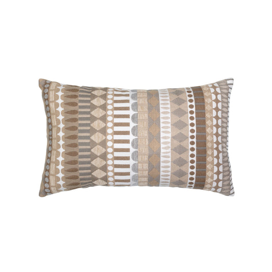 Elaine Smith Deco Linen Outdoor Pillow 12" x 20"