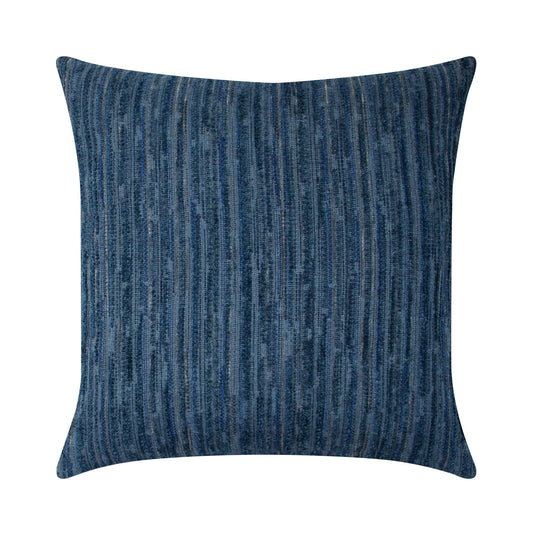 Elaine Smith Luxe Stripe Indigo* Outdoor Pillow 22" x 22"