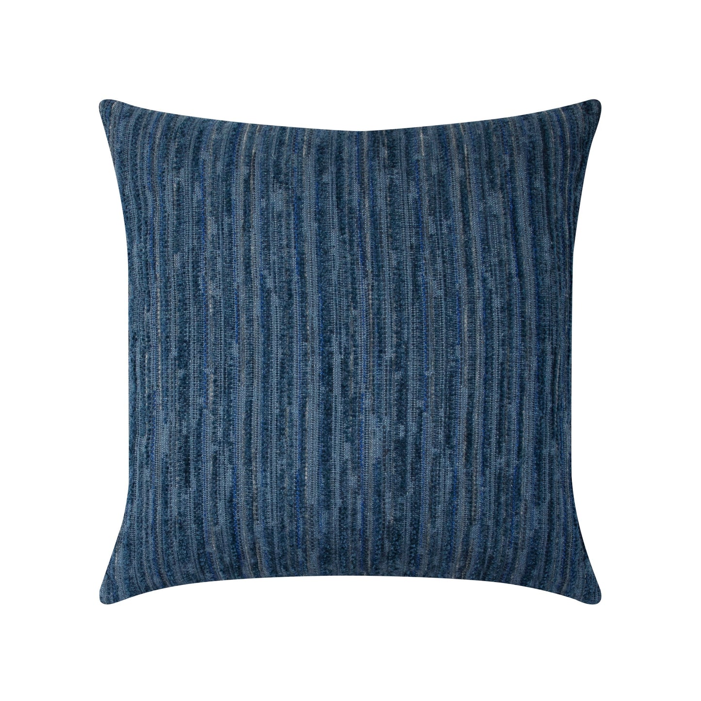 Elaine Smith Luxe Stripe Indigo Outdoor Pillow 20" x 20"
