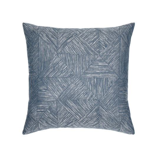 Elaine Smith Reimagine Denim Outdoor Pillow 20" x 20"