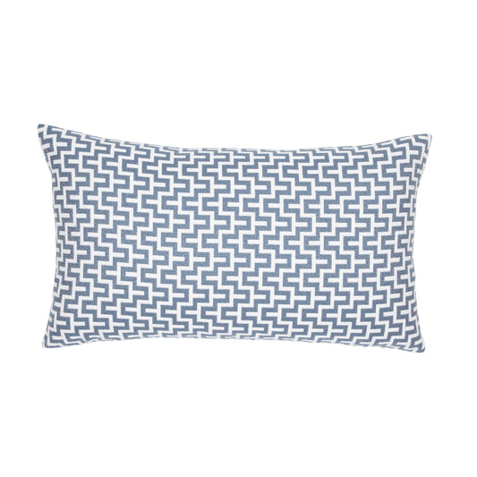 Elaine Smith Rise Denim Outdoor Pillow 12" x 20"