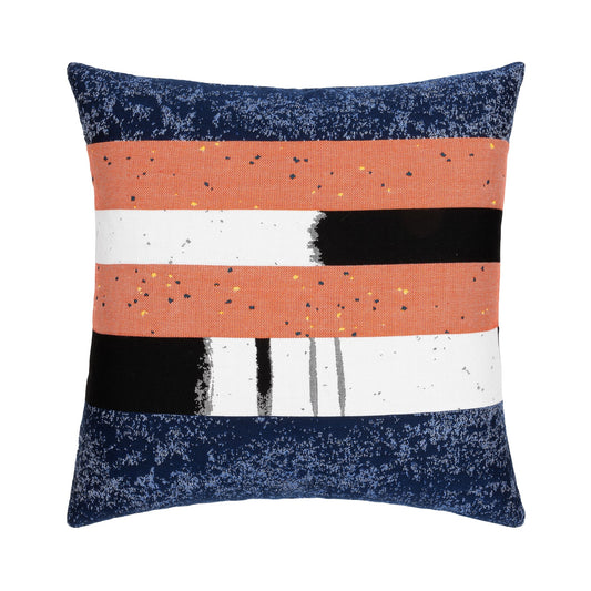 Elaine Smith Abstract Mediterranean Outdoor Pillow 22" x 22"
