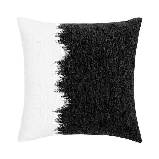 Elaine Smith Transition Charcoal* Outdoor Pillow 22" x 22"