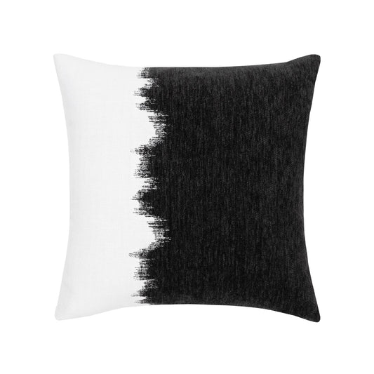 Elaine Smith Transition Charcoal Outdoor Pillow 20" x 20"
