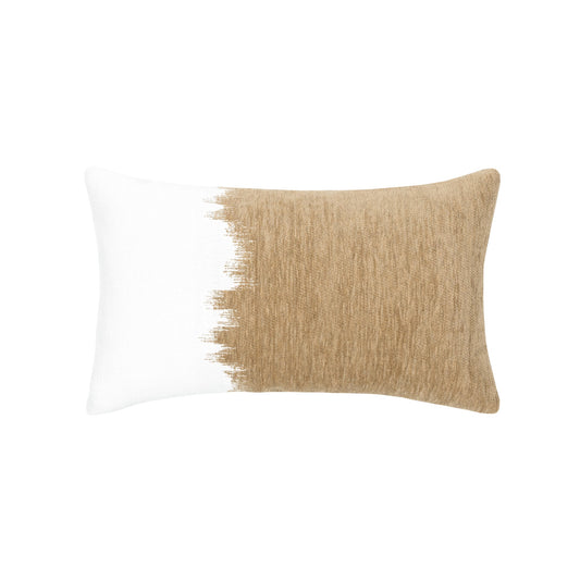 Elaine Smith Transition Camel Outdoor Pillow 12" x 20"
