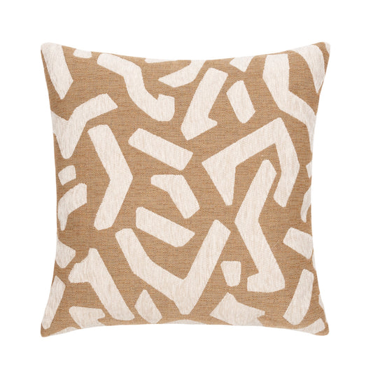 Elaine Smith Fascination Caramel* Outdoor Pillow 22" x 22"