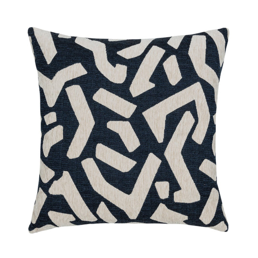 Elaine Smith Fascination Indigo* Outdoor Pillow 22" x 22"