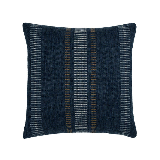 Elaine Smith Journey Indigo Outdoor Pillow 20" x 20"