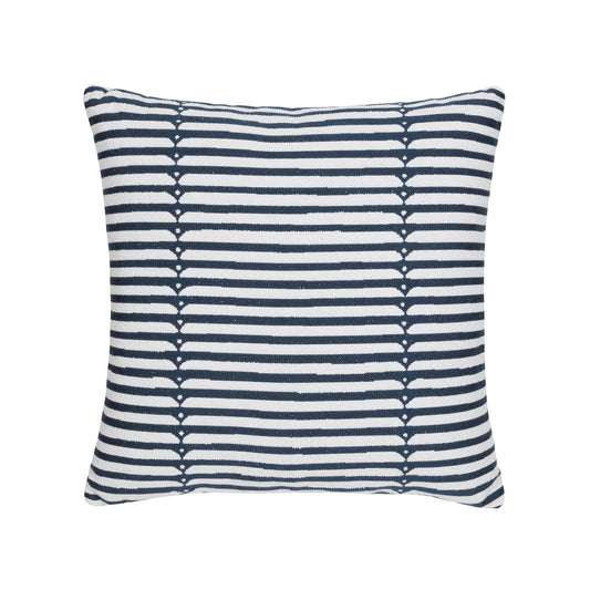 Elaine Smith Sincerity Denim Outdoor Pillow 20" x 20"