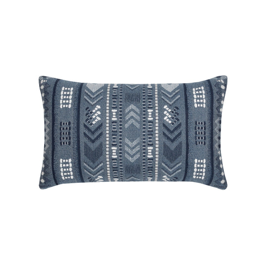 Elaine Smith Essence Denim Outdoor Pillow 12" x 20"