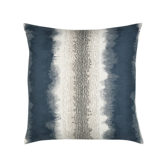 Elaine Smith Resilience Indigo Outdoor Pillow 20" x 20"