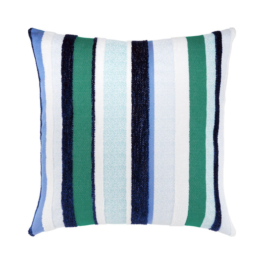 Elaine Smith Luxe Channel Dreamer Outdoor Pillow 22" x 22"