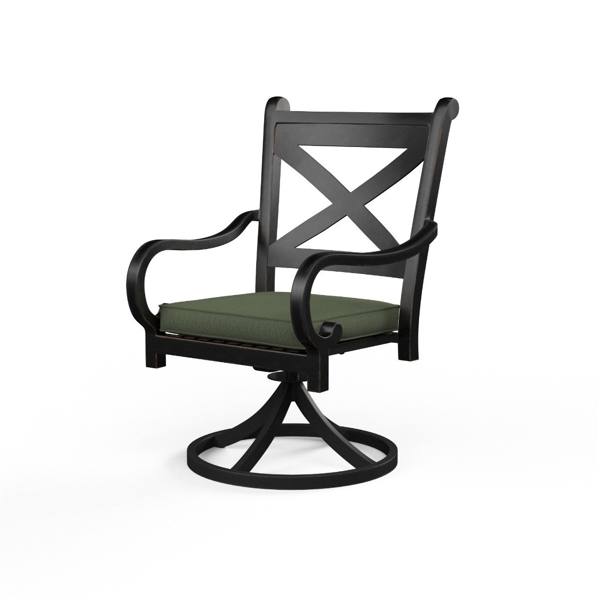 Sunset West Monterey Swivel Rocking Dining Chair