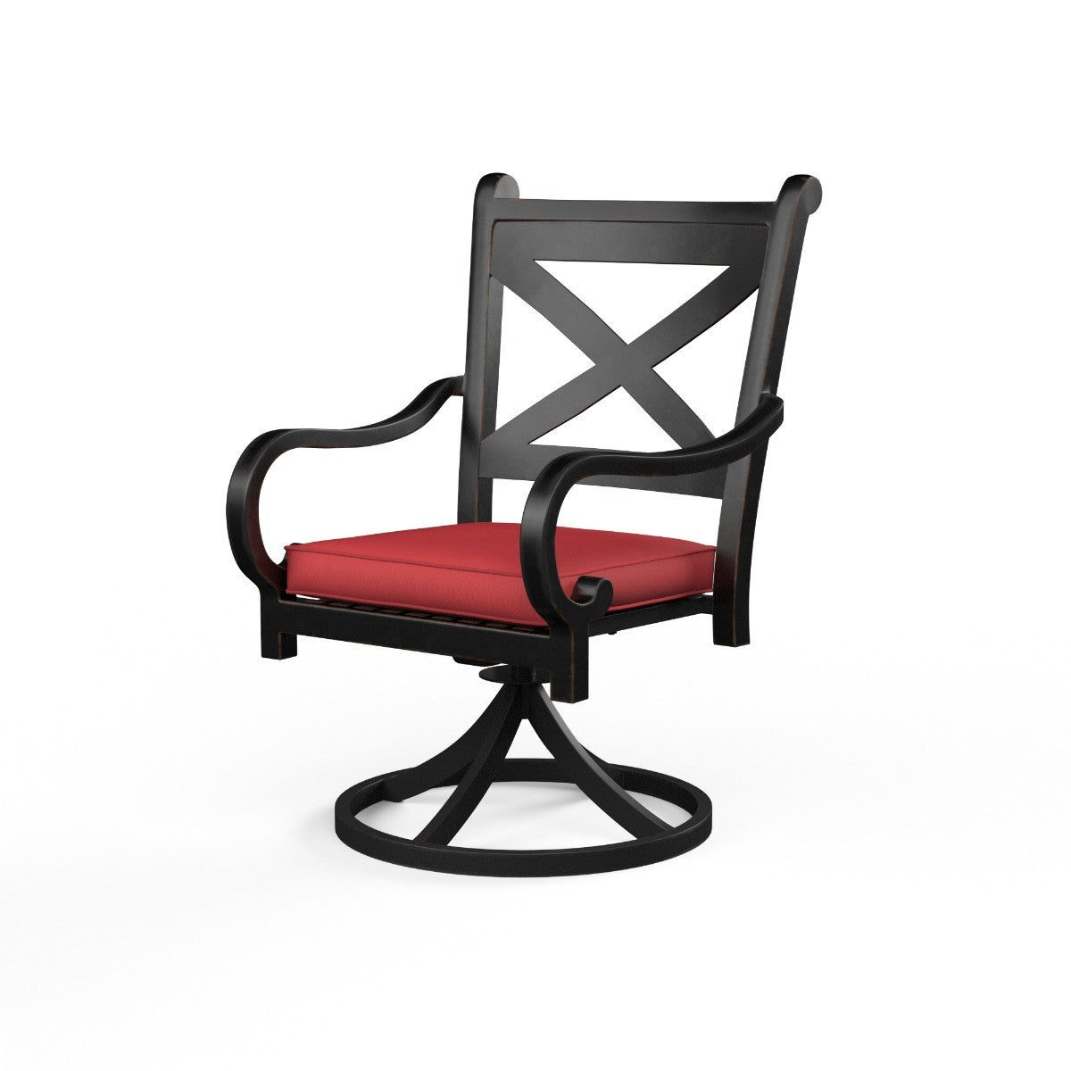 Sunset West Monterey Swivel Rocking Dining Chair