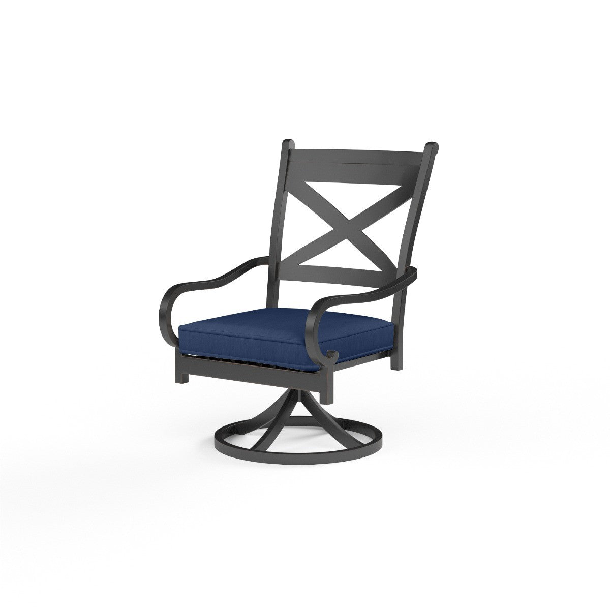 Sunset West Monterey Swivel Rocking Dining Chair