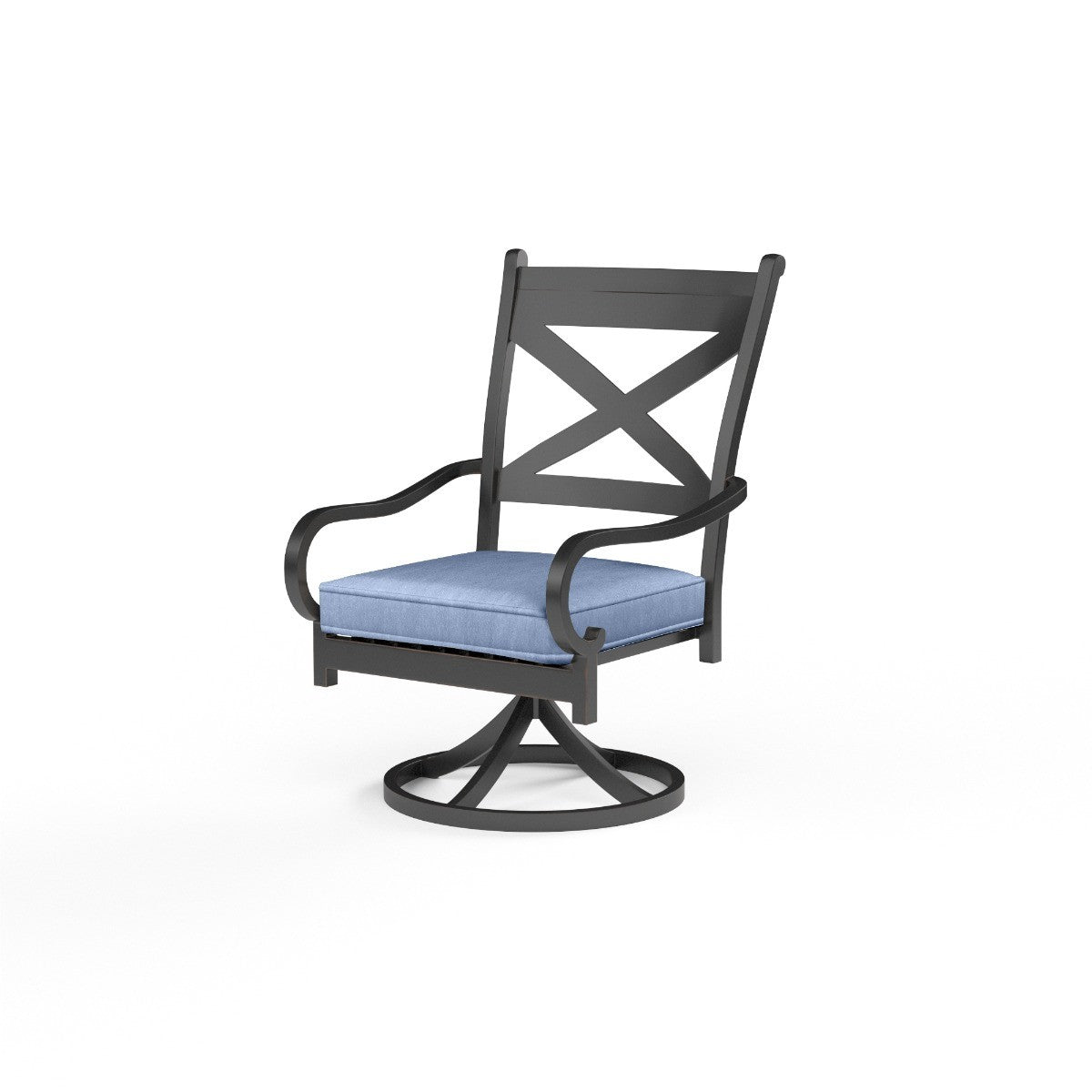Sunset West Monterey Swivel Rocking Dining Chair