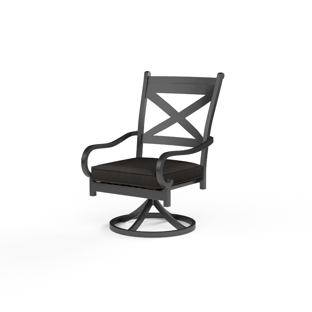 Sunset West Monterey Swivel Rocking Dining Chair