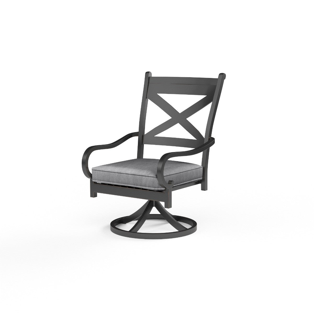 Sunset West Monterey Swivel Rocking Dining Chair