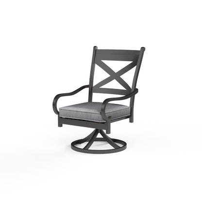 Sunset West Monterey Swivel Rocking Dining Chair