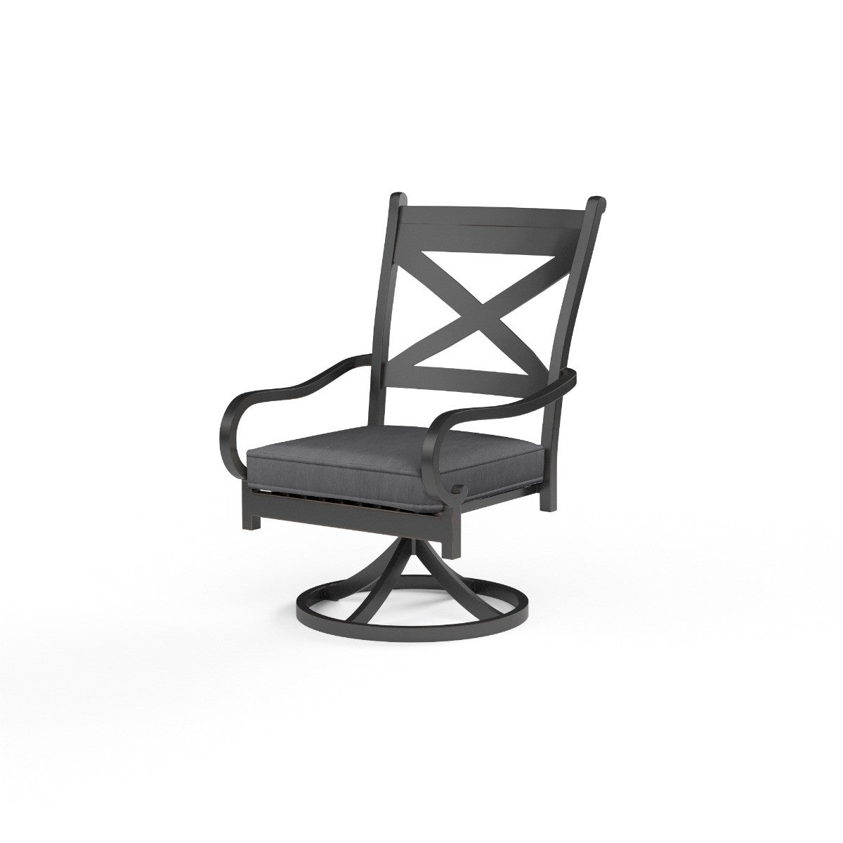 Sunset West Monterey Swivel Rocking Dining Chair