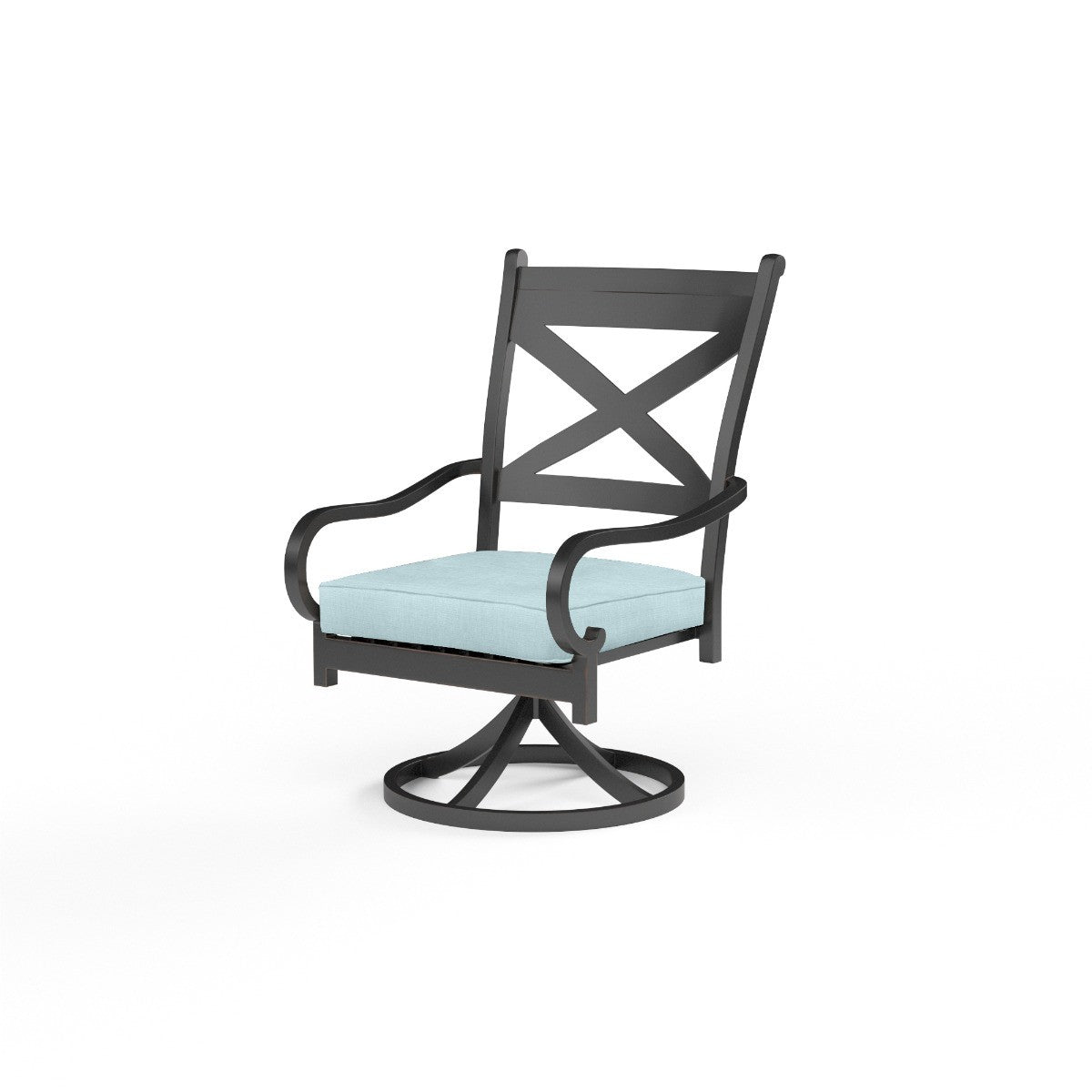 Sunset West Monterey Swivel Rocking Dining Chair