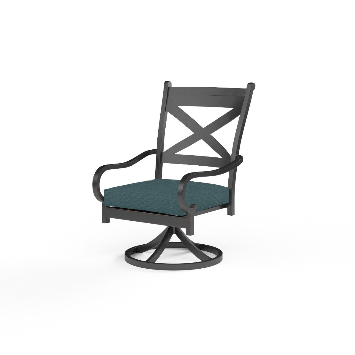 Sunset West Monterey Swivel Rocking Dining Chair
