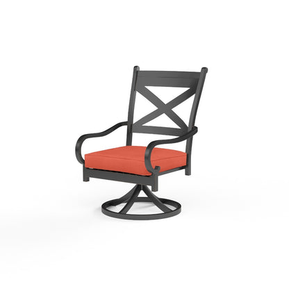 Sunset West Monterey Swivel Rocking Dining Chair