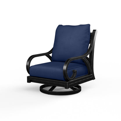 Sunset West Monterey Swivel Rocking Club Chair
