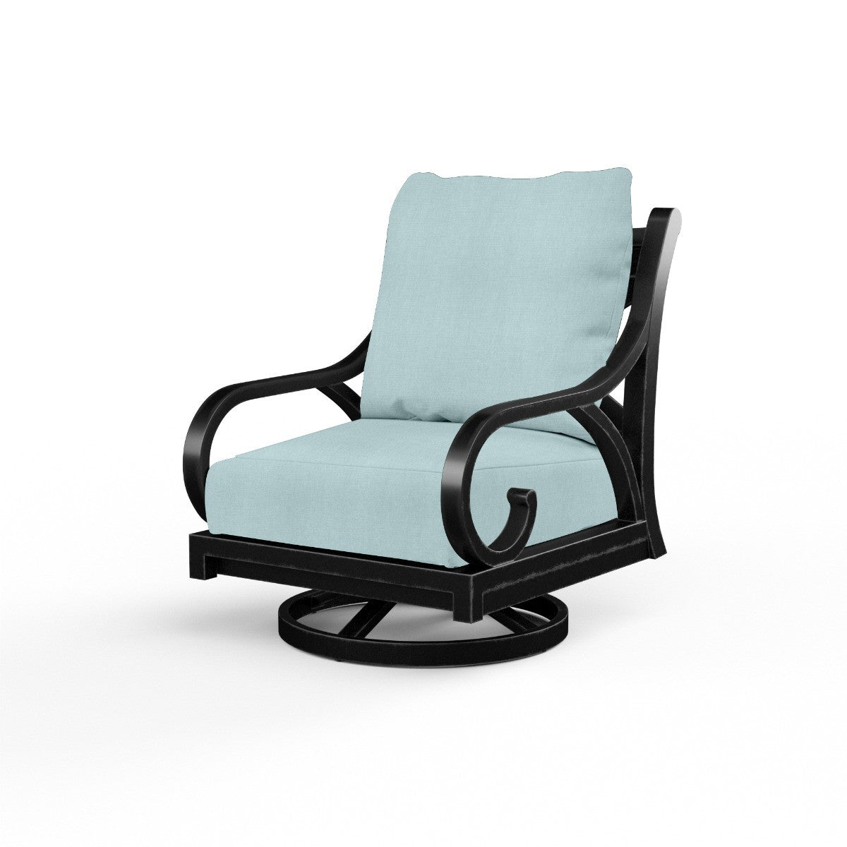 Sunset West Monterey Swivel Rocking Club Chair
