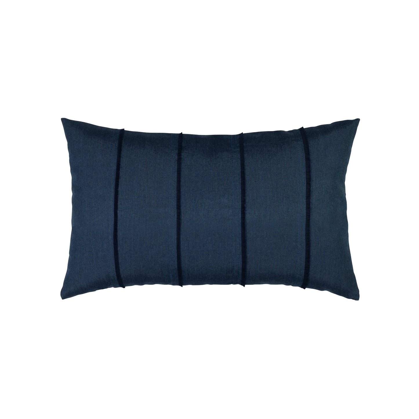 Elaine Smith Quadrille Indigo Outdoor Pillow 12" x 20"