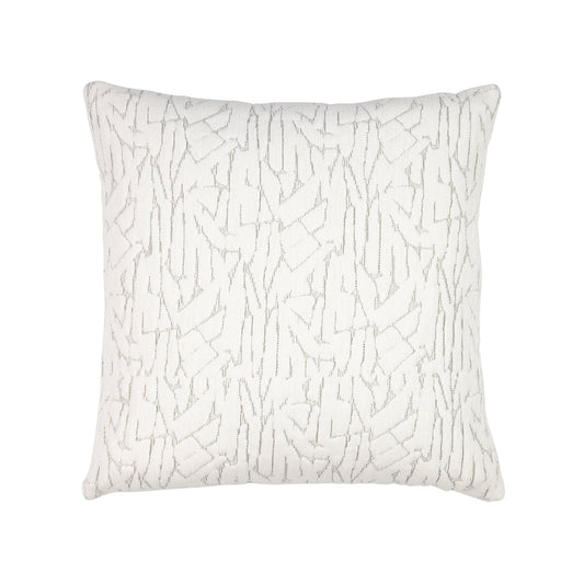 Elaine Smith Synchronize Ivory Outdoor Pillow 20" x 20"