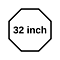 32 inch Octagon