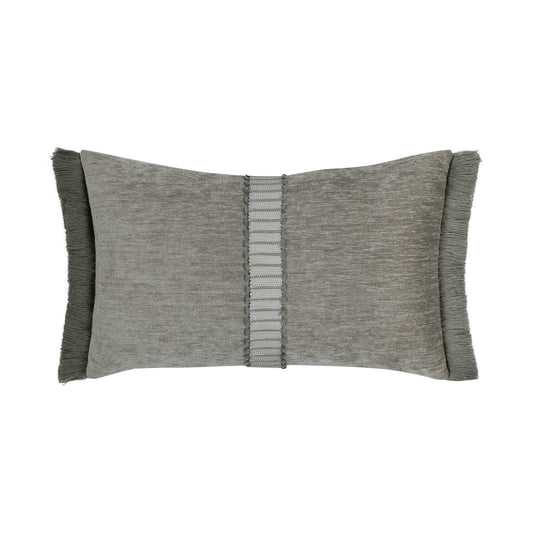 Elaine Smith Splendor Pewter Outdoor Pillow 12" x 20"
