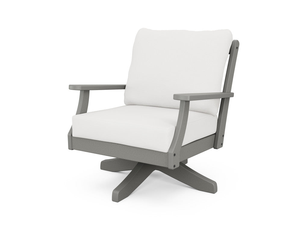 Polywood  Braxton Deep Seating Swivel Chair