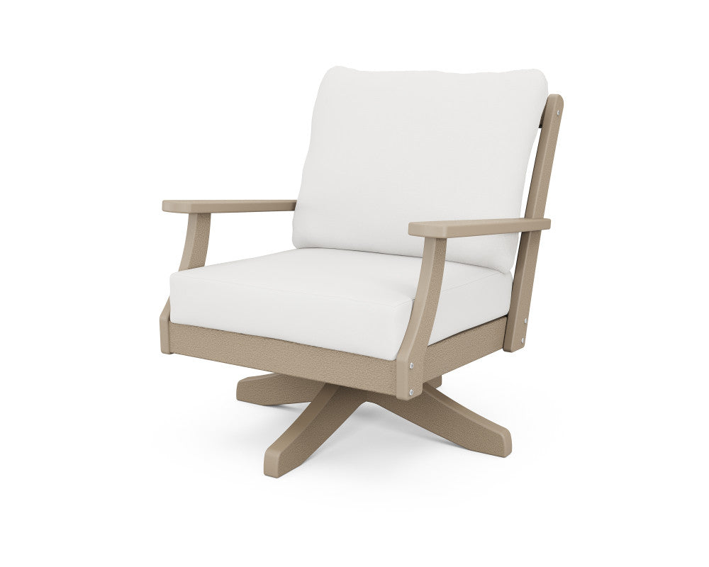 Polywood  Braxton Deep Seating Swivel Chair