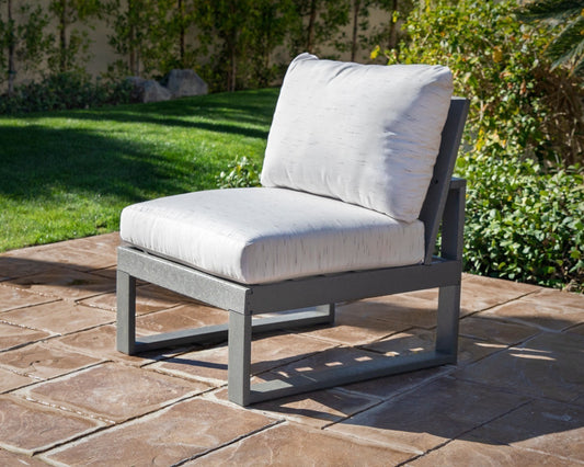 POLYWOOD Edge Modular Armless Chair