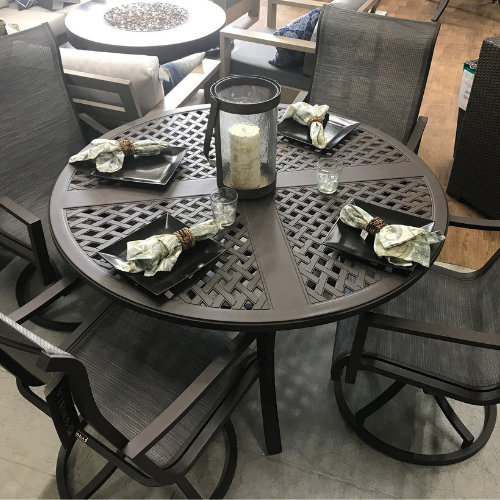 54" Round 5 Piece Set