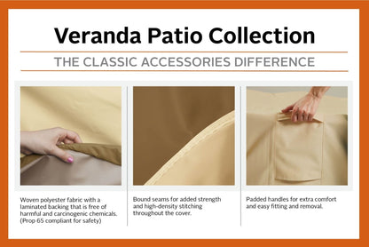 Outdoor Adjustable Chaise Lounge Cover