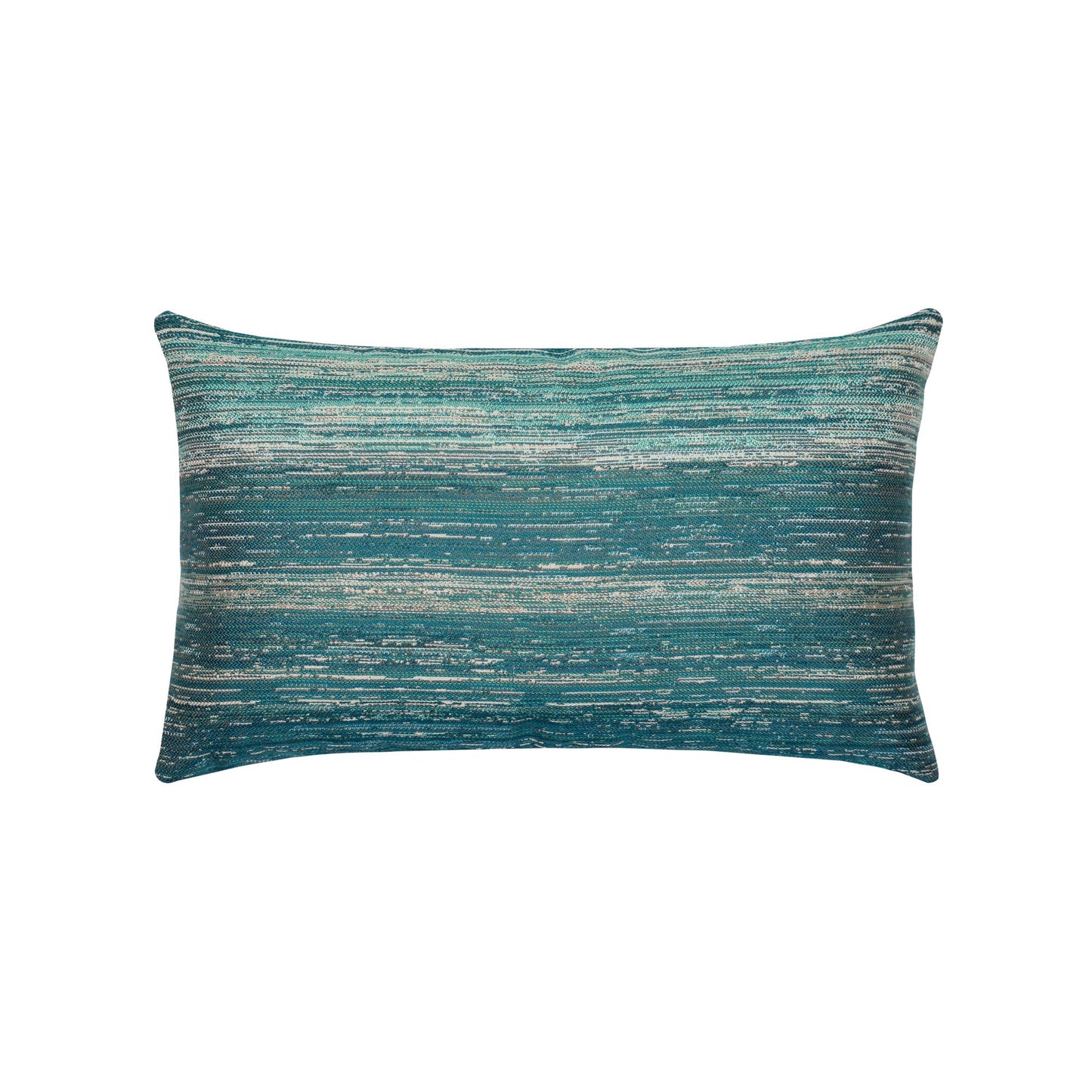 Elaine Smith Textured Lagoon Outdoor Pillow 12" x 20"