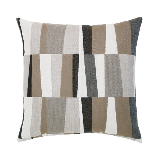Elaine Smith Strata Grigio Outdoor Pillow 22" x 22"
